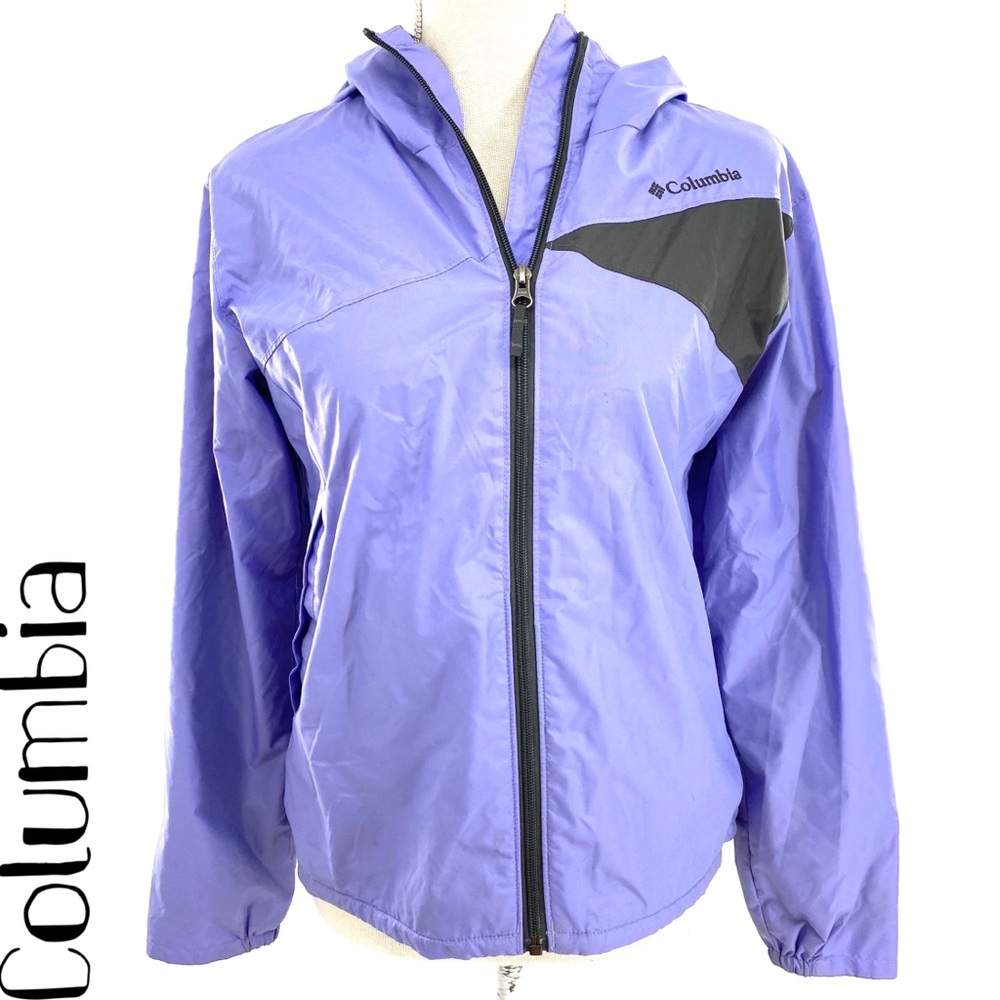 Columbia Long sleeve lavender Windbreaker